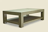 #100 Parsons Table with Shelf